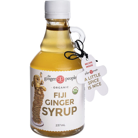 The Ginger People Fiji Ginger Syrup Organic 12x237ml