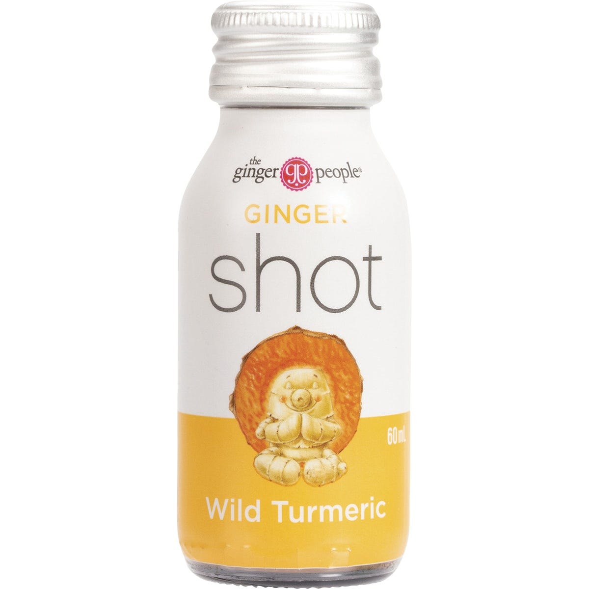 The Ginger People Ginger Shot Wild Turmeric 12x60ml