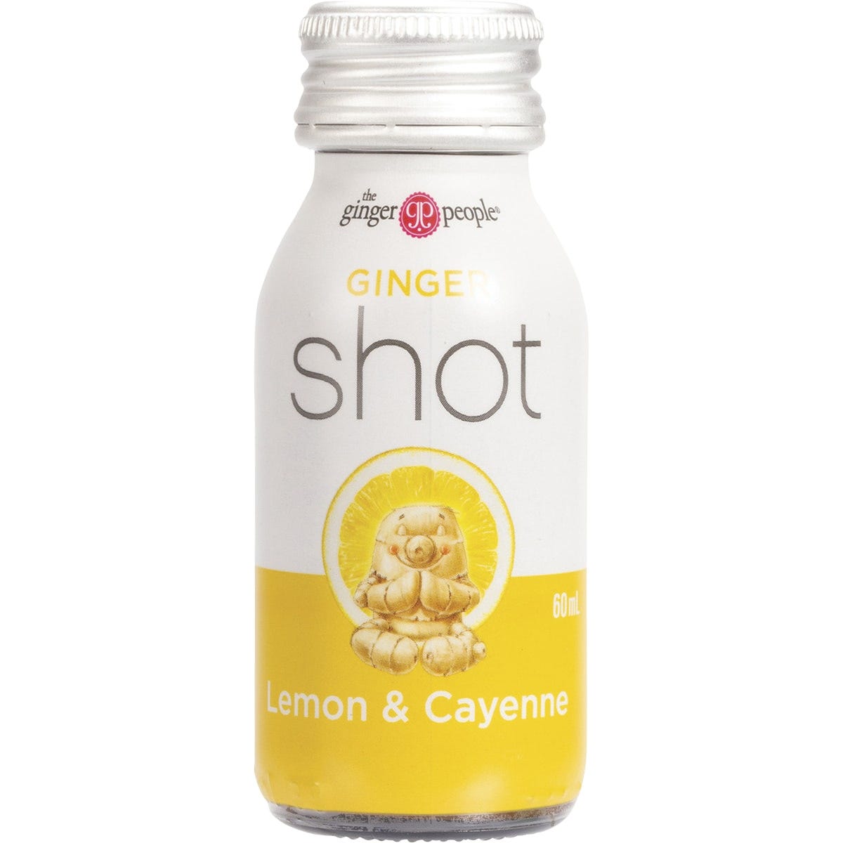 The Ginger People Ginger Shot Lemon & Cayenne 12x60ml