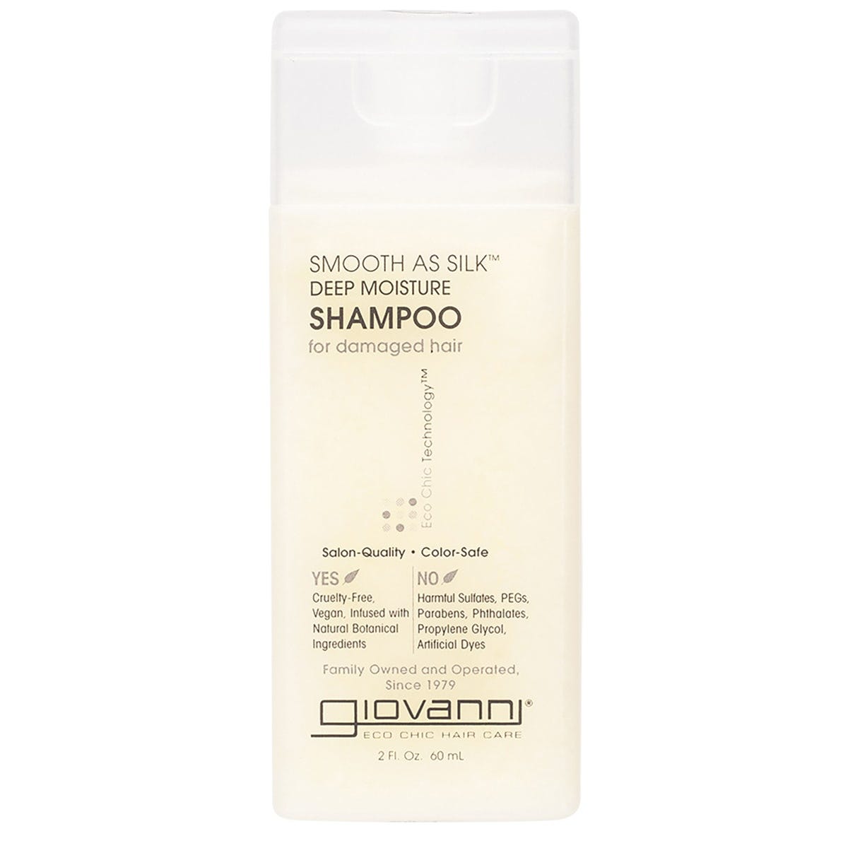 Giovanni Shampoo Mini Smooth As Silk Damaged Hair 60ml