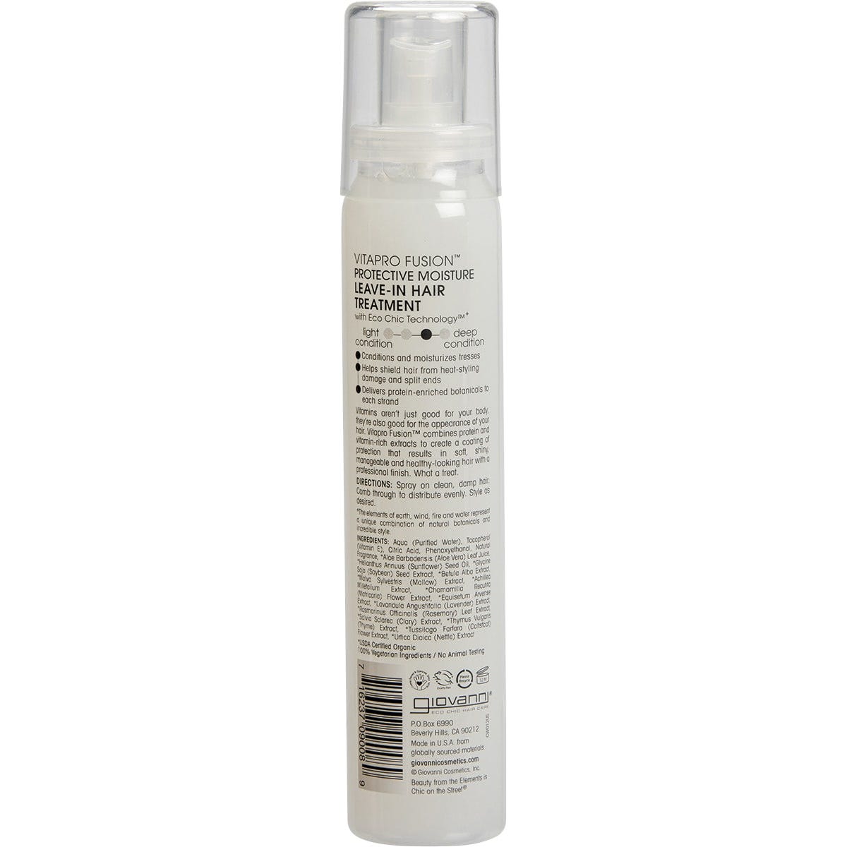 Giovanni Hair Treatment Leave in Vitapro Fusion Damaged Hair 150ml