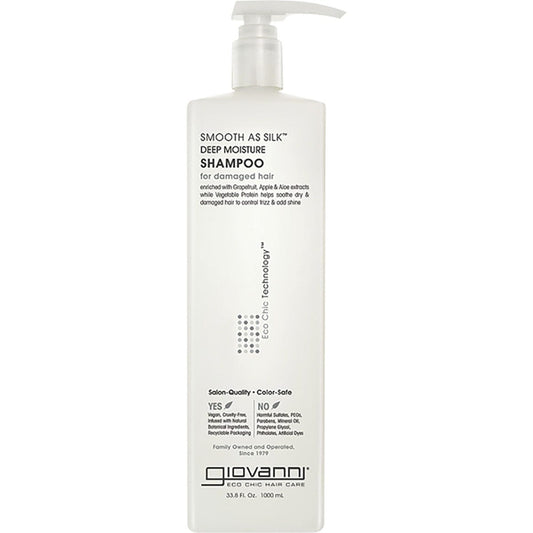 Giovanni Shampoo Smooth As Silk Damaged Hair 1L