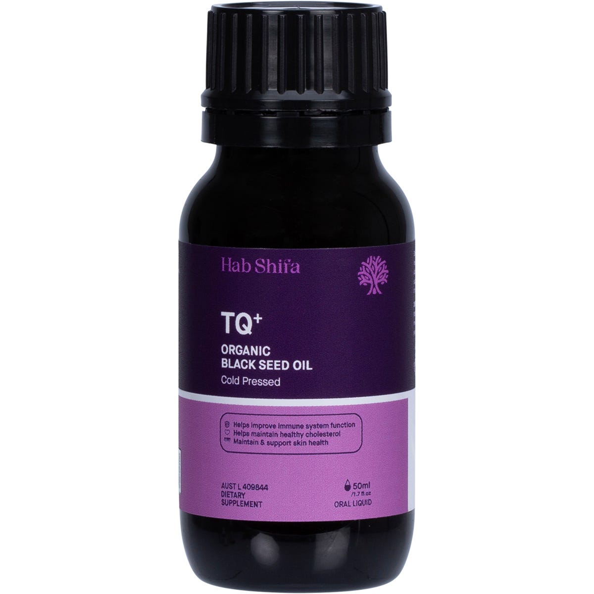 Hab Shifa TQ+ Organic Black Seed Oil 50ml