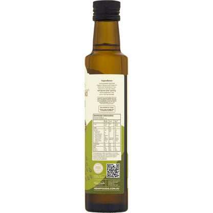 Hemp Foods Australia Organic Hemp Gold Seed Oil Contains Omega 3, 6 & 9 6x250ml