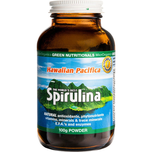 Green Nutritionals Hawaiian Pacifica Spirulina Powder 100g