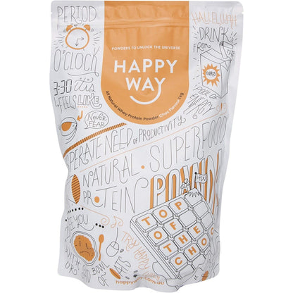 Happy Way Whey Protein Powder Chocolate 1kg