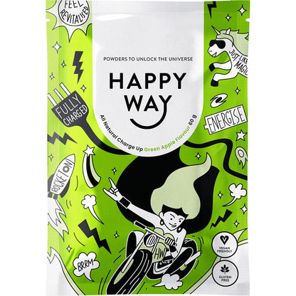 Happy Way Charge Up Green Apple 60g