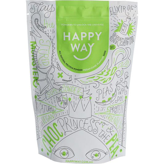 Happy Way Pea Protein Powder Chocolate 500g