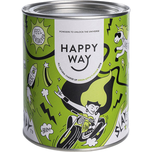 Happy Way Charge Up Green Apple 300g