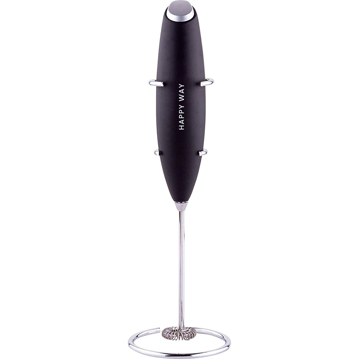 Happy Way Hand Blender Black with Stand