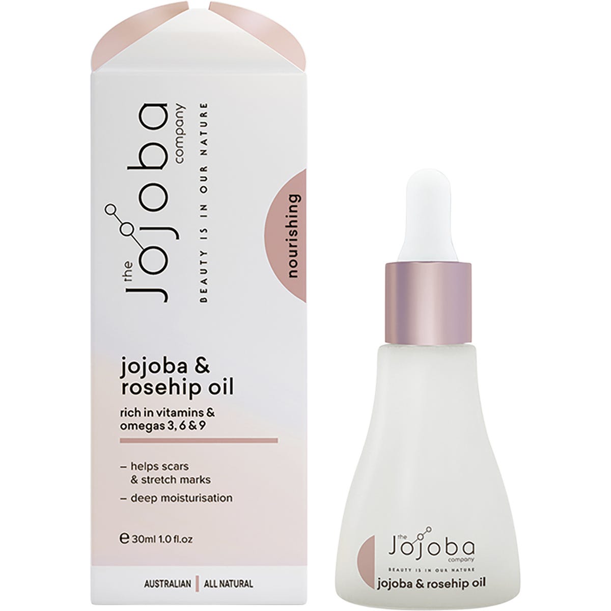 The Jojoba Company Jojoba Oil with Rosehip Oil 30ml