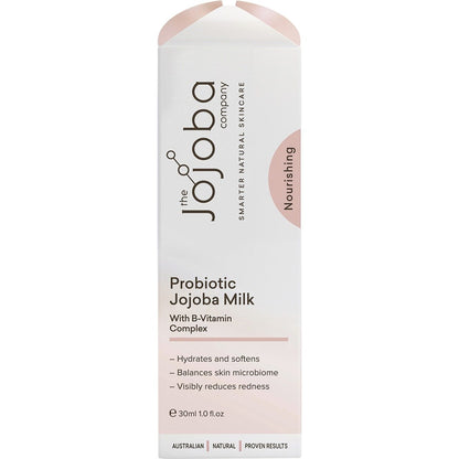 The Jojoba Company Probiotic Jojoba Milk with B-Vitamin Complex 30ml