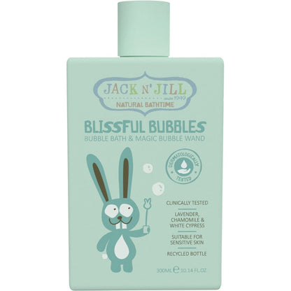 Jack N' Jill Blissful Bubbles Bubble Bath & Magic Bubble Wand 3x300ml