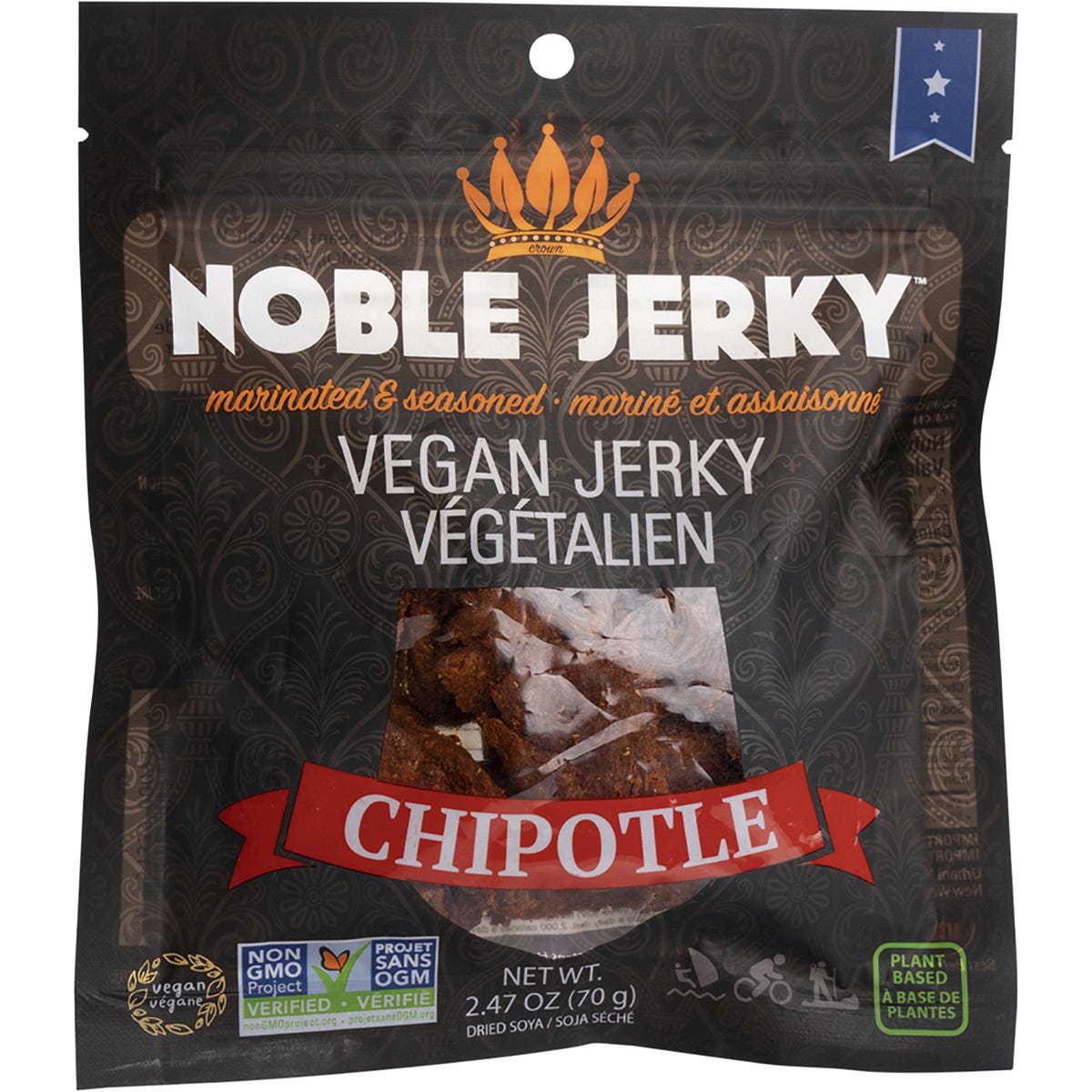 Noble Jerky Vegan Jerky Chipotle 70g