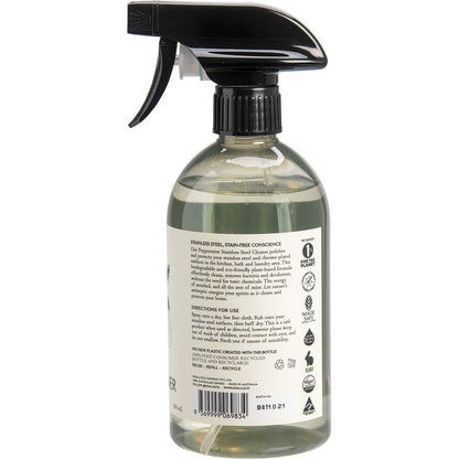 Koala Eco Stainless Steel Cleaner Peppermint Essential Oil 500ml