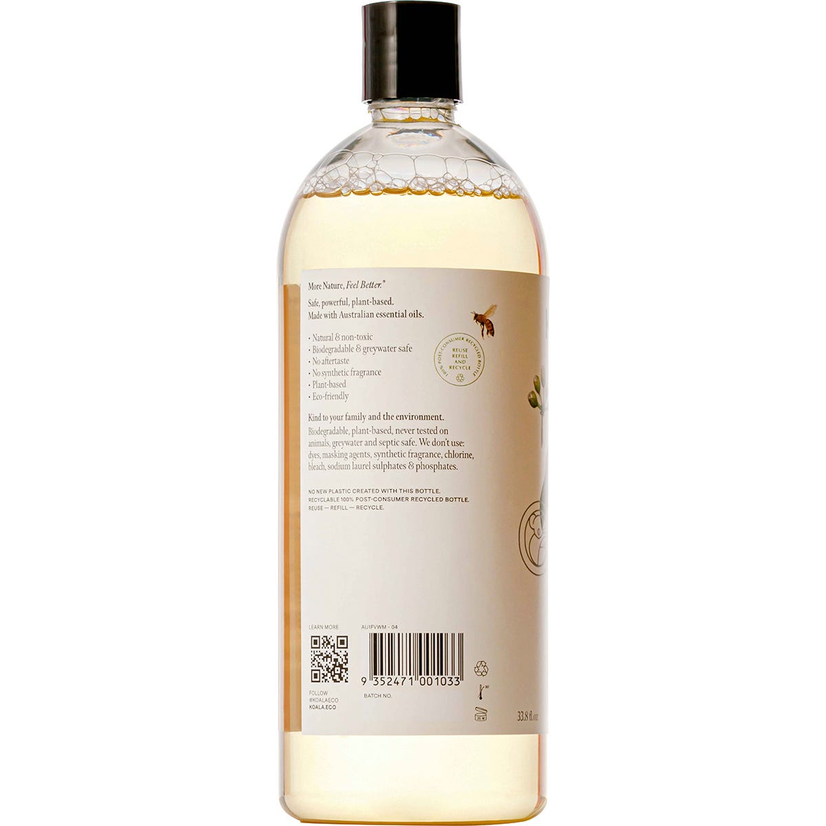 Koala Eco Fruit and Vegetable Wash Mandarin Essential Oil 1L