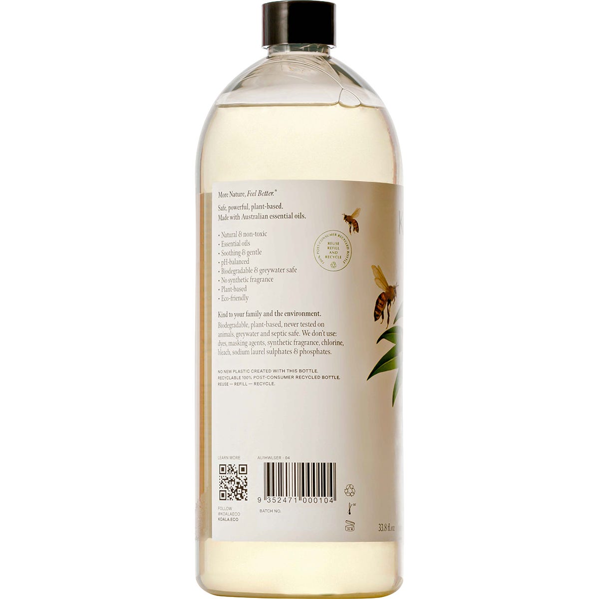 Koala Eco Hand Wash Lemon Scented Eucalyptus & Rosemary 1L