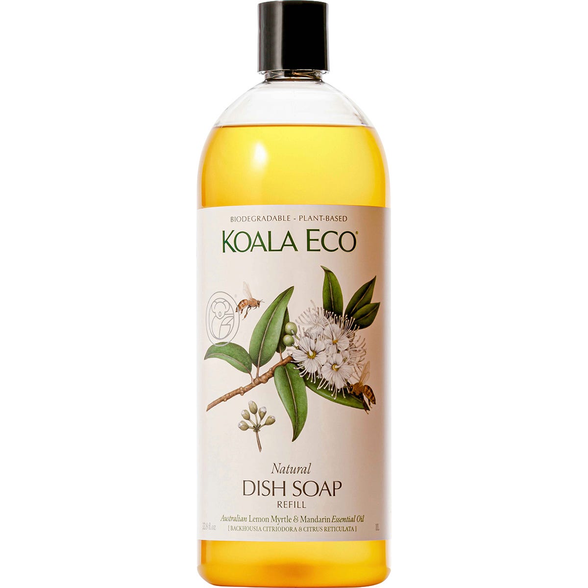 Koala Eco Dish Soap Lemon Myrtle & Mandarin 1L