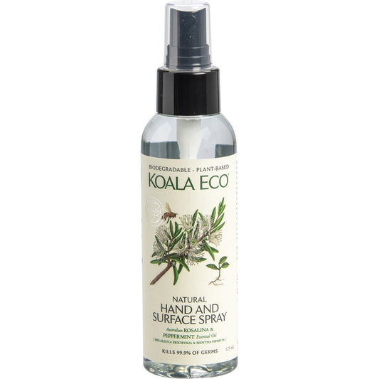 Koala Eco Natural Hand & Surface Spray Rosalina & Peppermint 125ml