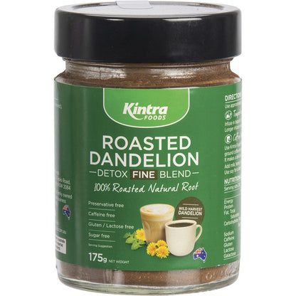 Kintra Foods Roasted Dandelion Blend Fine 175g