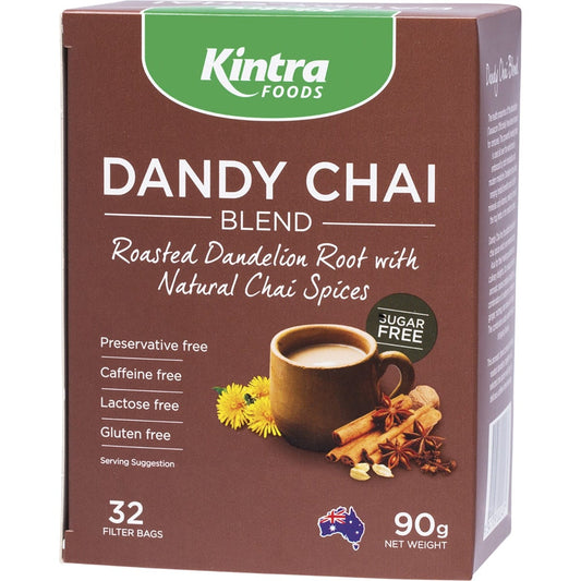 Kintra Foods Dandy Chai Blend Tea Bags 32pk