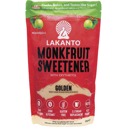 Lakanto Golden Monkfruit Sweetener 500g