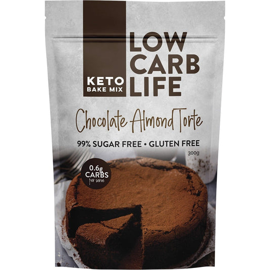 Low Carb Life Chocolate Almond Torte Keto Bake Mix 300g