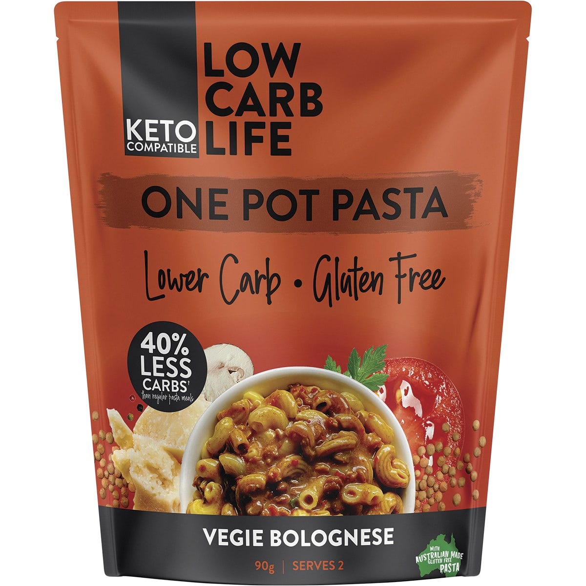 Low Carb Life One Pot Pasta Vegie Bolognese 10x90g