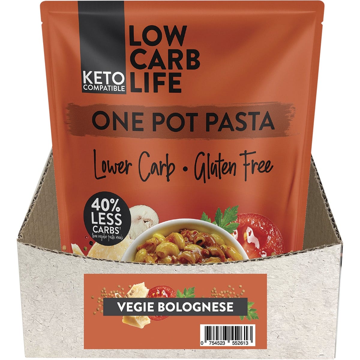 Low Carb Life One Pot Pasta Vegie Bolognese 10x90g