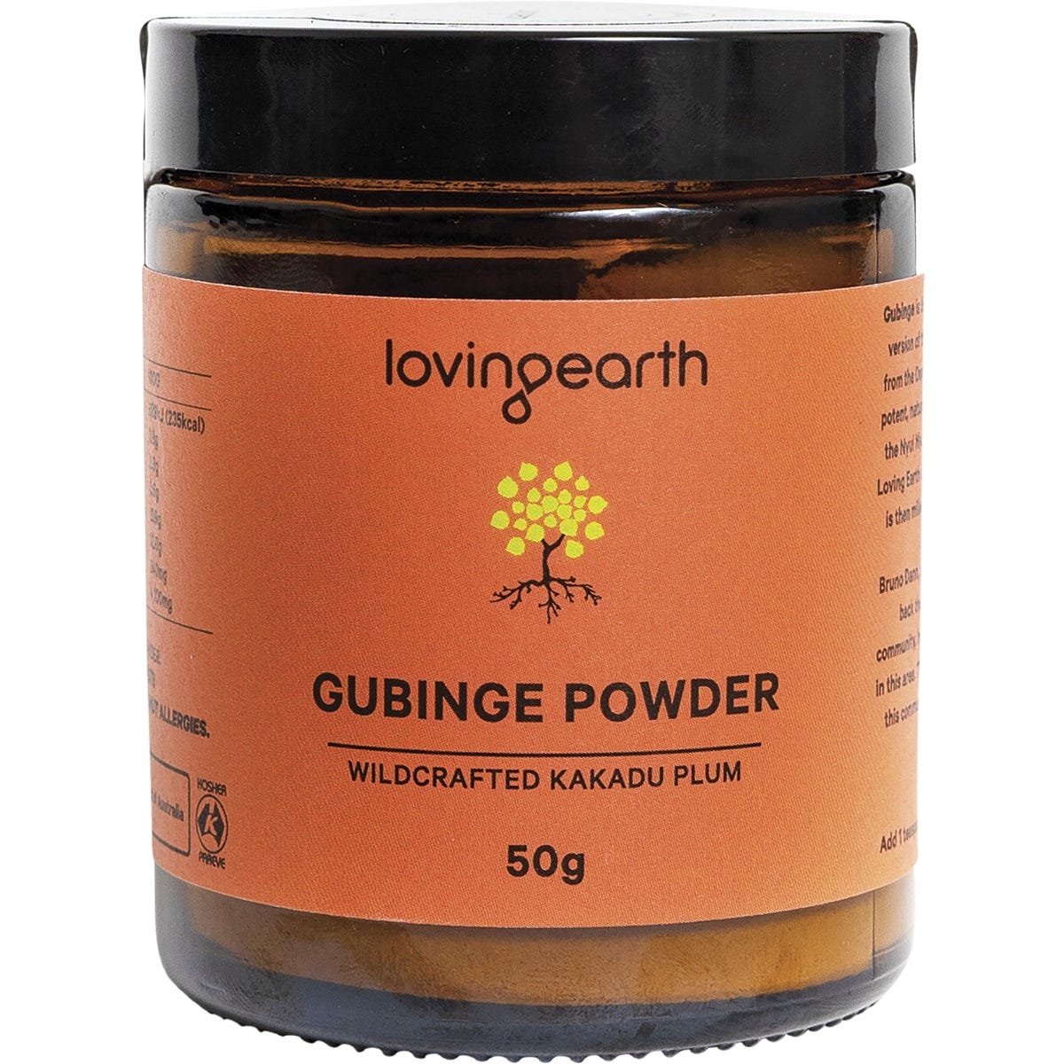 Loving Earth Gubinge Powder Wildcrafted Kakadu Plum 50g