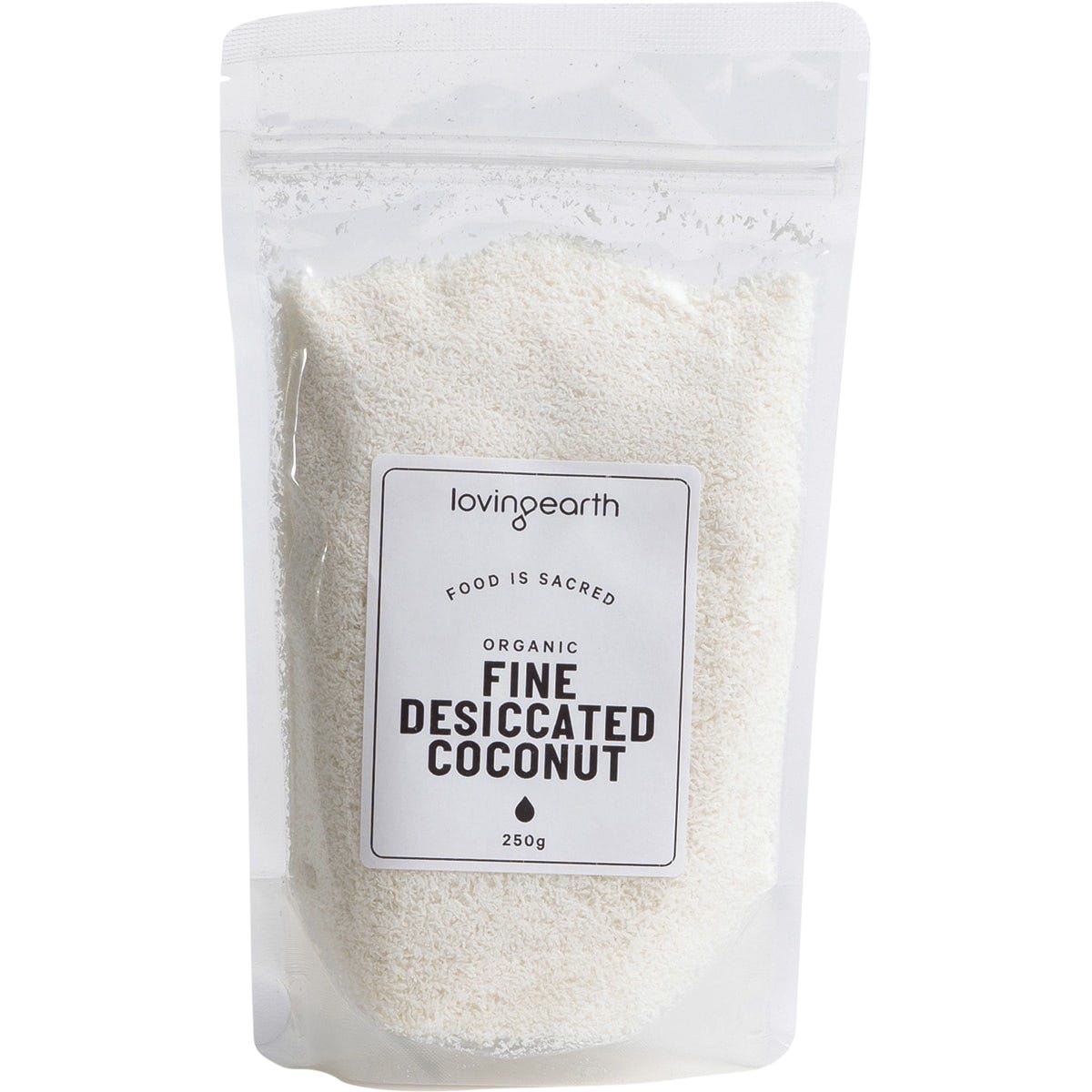 Loving Earth Fine Desiccated Coconut 250g