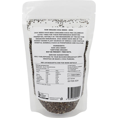 Loving Earth Chia Seeds 200g