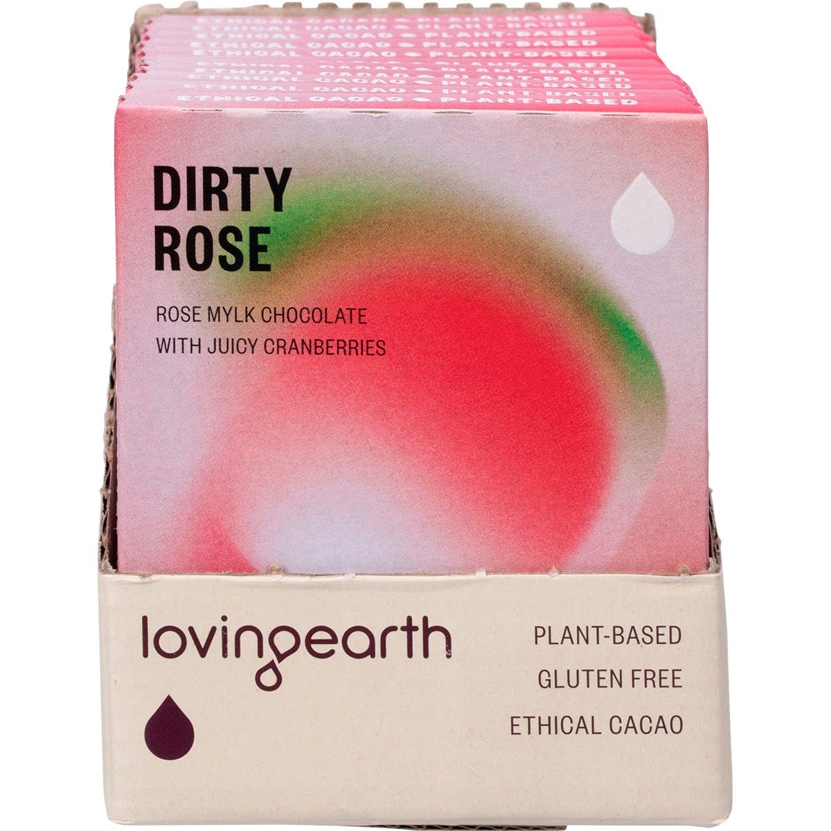 Loving Earth Dirty Rose Rose Mylk Chocolate 11x45g