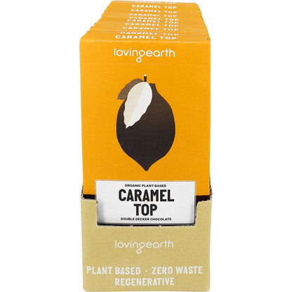 Loving Earth Caramel Top Double Decker Dark Chocolate 11x80g