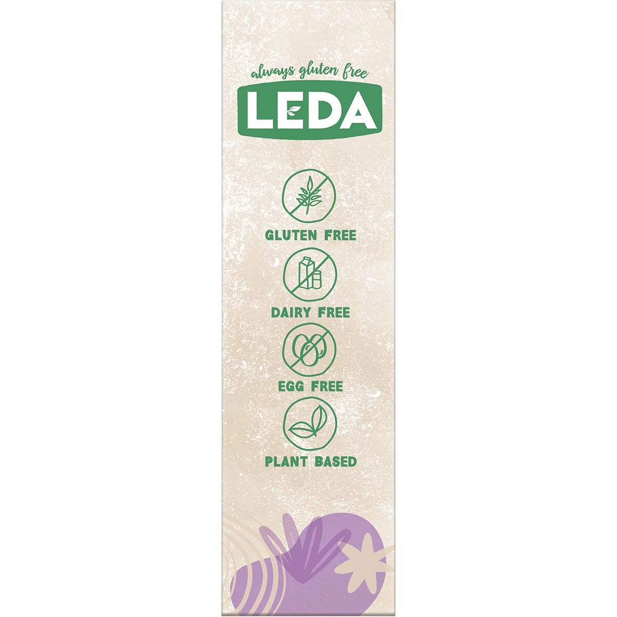 Leda Baked Fruit Filled Bars Triple Berry Multipack 6x190g