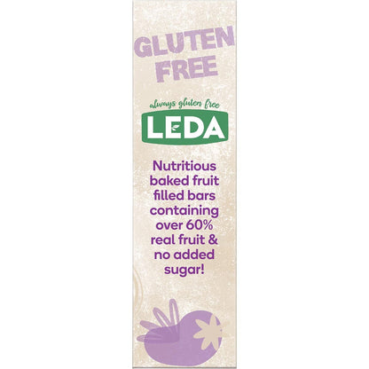 Leda Baked Fruit Filled Bars Triple Berry Multipack 6x190g