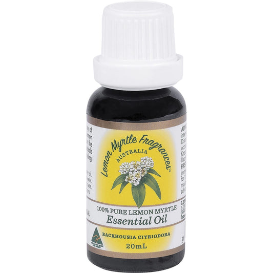 Lemon Myrtle Fragrances Essential Oil (100%) 20ml