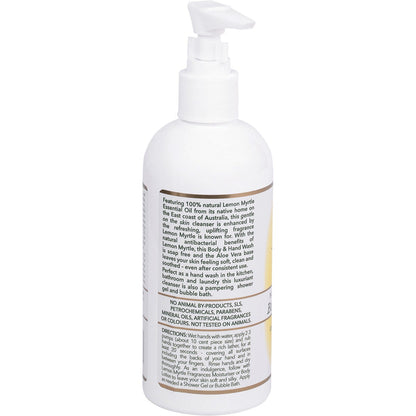 Lemon Myrtle Fragrances Hand & Body Wash 250ml