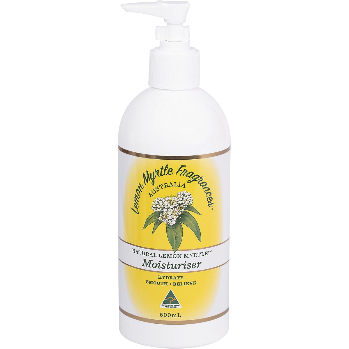 Lemon Myrtle Fragrances Moisturiser 500ml