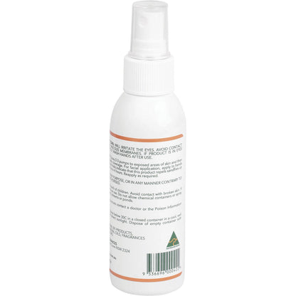 Lemon Myrtle Fragrances Mozzie & Sandfly Repellent 125ml