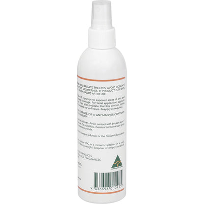 Lemon Myrtle Fragrances Mozzie & Sandfly Repellent 250ml