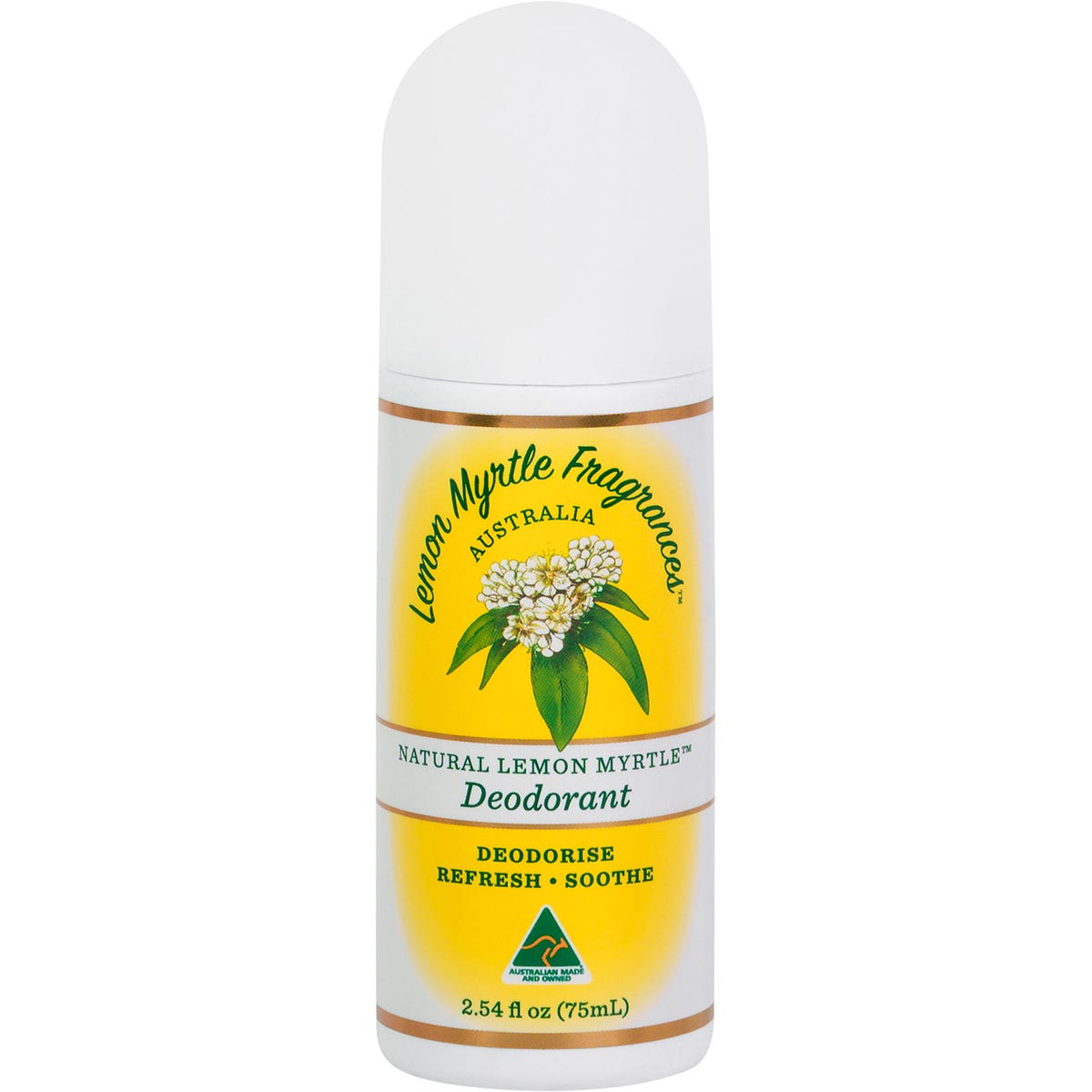 Lemon Myrtle Fragrances Deodorant 75ml