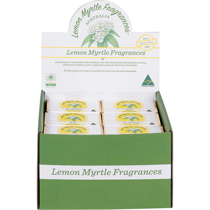 Lemon Myrtle Fragrances Soap Mixed Plain & Exfoliant 24x100g