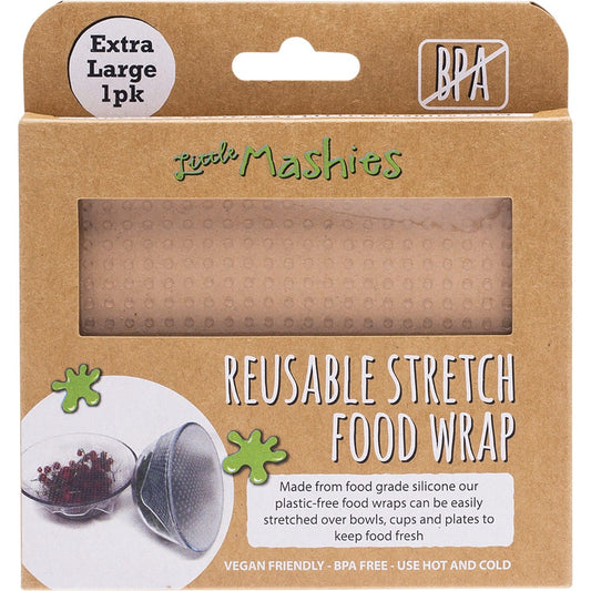 Little Mashies Reusable Wrap, Bake & Cover Food Wrap XL (30cm x 30cm)