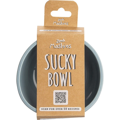 Little Mashies Silicone Sucky Bowl Dusty Blue