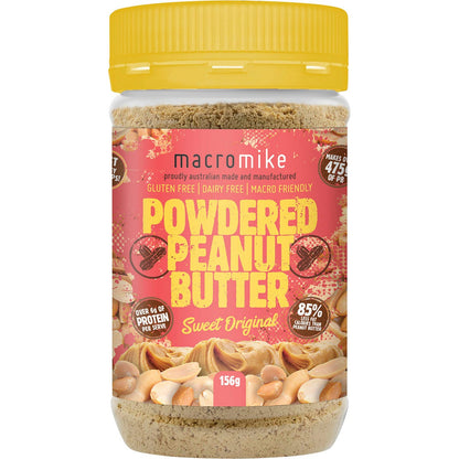 MACRO MIKE Powdered Peanut Butter Sweet Original 156g