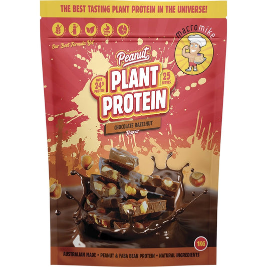 MACRO MIKE Peanut Plant Protein Chocolate Hazelnut 1kg