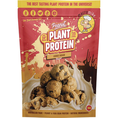 MACRO MIKE Peanut Plant Protein Cookie Dough 1kg