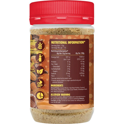 MACRO MIKE Powdered Almond Butter Choc Honeycomb 156g