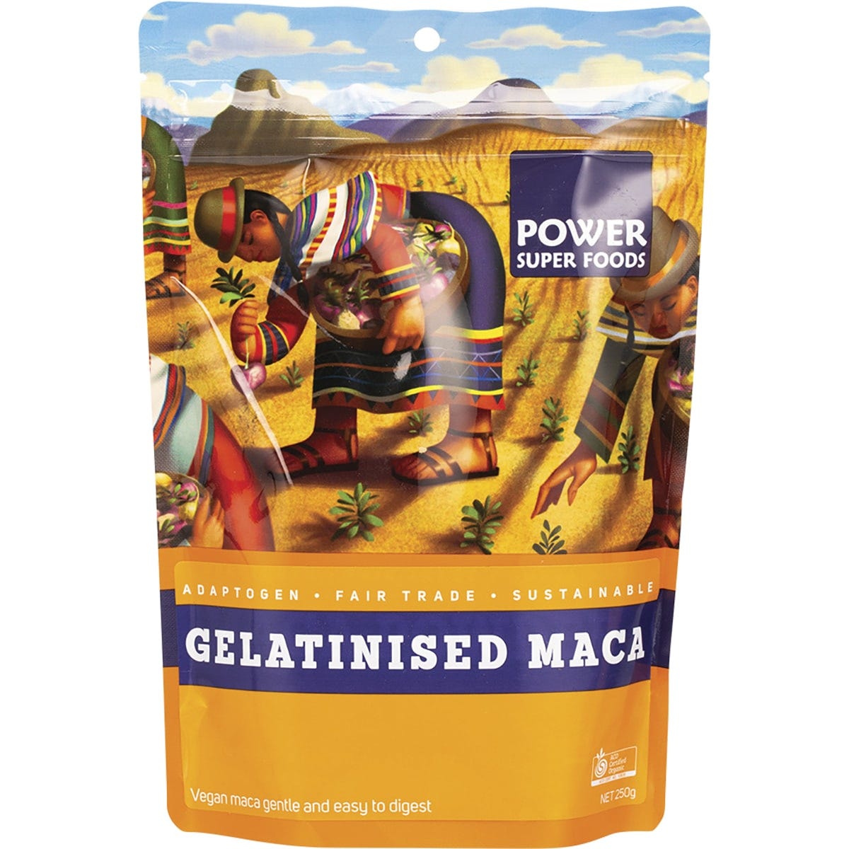 Power Super Foods Gelatinised Maca The Origin Series 250g